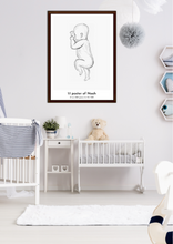 Load image into Gallery viewer, Personalized Newborn Print
